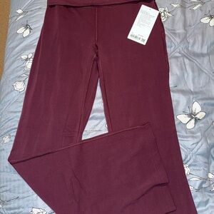 Groove Nulu Foldover-waist Flared Pant